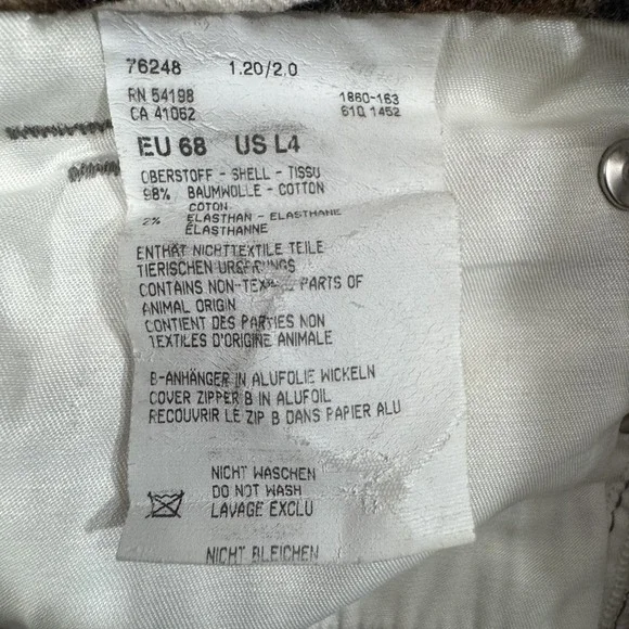 Sonia Bogner Pants Womens 30x29 Ankle Zip Pockets Palm Leaf Print AOP Turkey - Picture 4 of 16